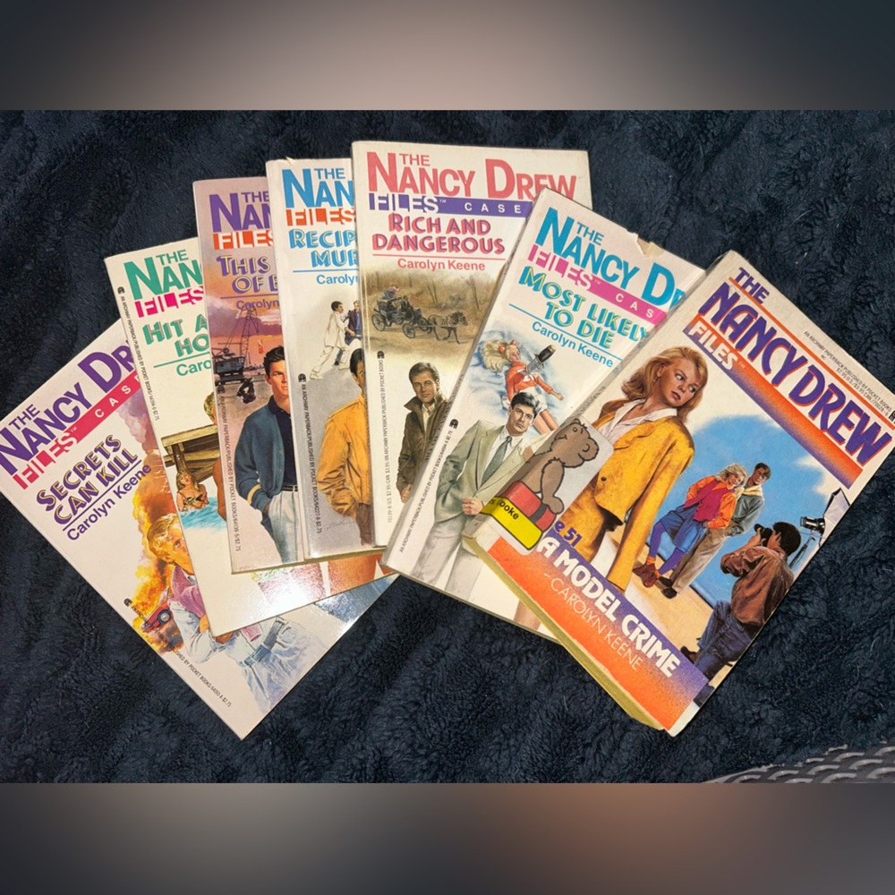 Nancy Drew Files Book Collection - 7 books
